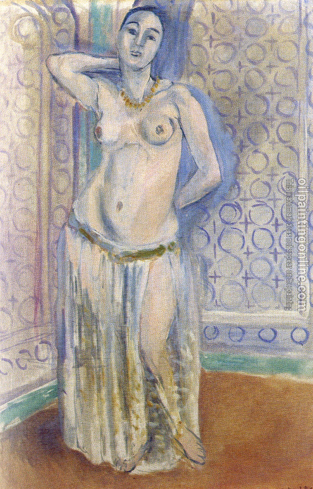 Matisse, Henri Emile Benoit - odalisqur or the white slave